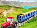 Xogo Chained tractor towing train