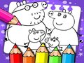 Xogo Peppa Pig Coloring Book