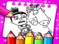 Xogo Despicable Me Printable Coloring Book