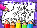 Xogo Ariel The Mermaid Coloring Book
