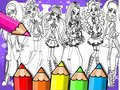 Xogo Monster High Coloring Book