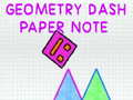 Xogo Geometry Dash Paper Note