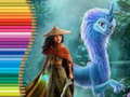 Xogo Coloring Book for Raya And The Last Dragon