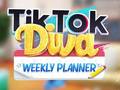 Xogo TikTok Diva Weekly Planner
