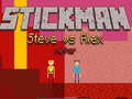 Xogo Stickman Steve vs Alex Nether