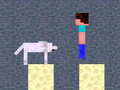 Xogo Minicraft: Steve And Wolf Adventure