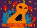 Xogo Halloween Monster Party Jigsaw