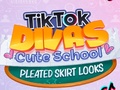 Xogo TikTok Divas Cute School Pleated Skirt Looks