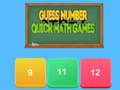 Xogo Guess number Quick math games