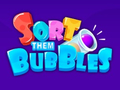 Xogo Sort Them Bubbles