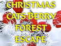 Xogo Christmas Cats Berry Forest Escape 