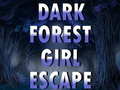 Xogo Dark Forest Girl Escape 