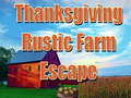 Xogo Thanksgiving Rustic Farm Escape
