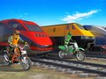 Xogo Bike vs Train