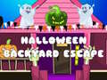 Xogo Halloween Backyard Escape