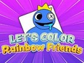 Xogo Let's Color: Rainbow Friends