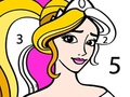 Xogo Princess Coloring By Number