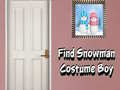 Xogo Find Snowman Costume Boy