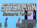 Xogo Stickman Blockworld Parkour 2