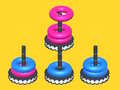 Xogo Sort Stack color Hoop Game
