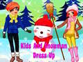 Xogo Kids and Snowman Dress Up