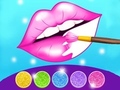 Xogo Glitter Lips Coloring Game