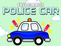 Xogo Easy to Paint Police Car