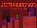 Xogo Stickman Brothers Nether Parkour