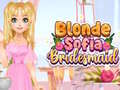 Xogo Blonde Sofia Bridesmaid