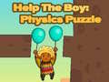 Xogo Help The Boy: Physics Puzzle