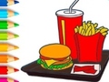 Xogo Coloring Book: Hamburger