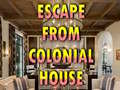 Xogo Escape From Colonial House