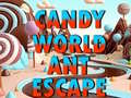 Xogo Candy World Ant Escape