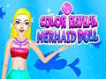 Xogo Color Reveal Mermaid Doll