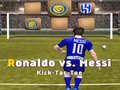 Xogo Messi vs Ronaldo Kick Tac Toe