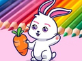 Xogo Coloring Book: Rabbit Pull Up Carrot