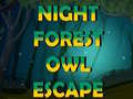 Xogo Night Forest Owl Escape