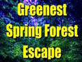 Xogo Greenest Spring Forest Escape 