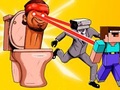 Xogo Skibidi Toilet and Nubik Survivors