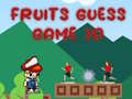Xogo Fruits Guess Game2D