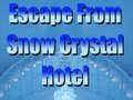 Xogo Escape From Snow Crystal Hotel
