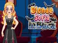 Xogo Blonde Sofia In Black