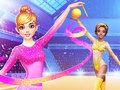 Xogo Gymnastics Girls Dress Up Game