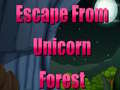 Xogo Escape From Unicorn Forest