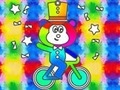 Xogo Coloring Book: Monkey Rides Unicycle