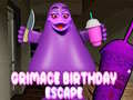 Xogo Grimace Birthday Escape
