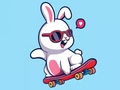 Xogo Coloring Book: Rabbit Skateboard