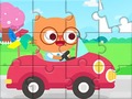 Xogo Jigsaw Puzzle: Driving Car