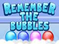Xogo Remember the Bubbles