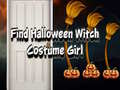 Xogo Find Halloween Witch Costume Girl